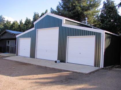 American barn exterior