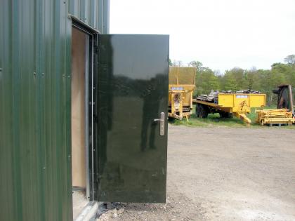 Insulated side door