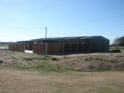 External view of maintenance workshop