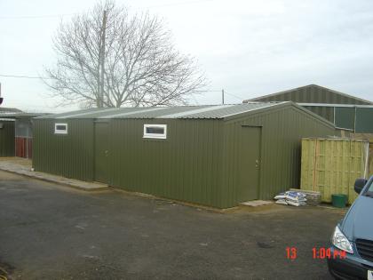 Dog Kennel 4.5m x 10m x 2.2m eave