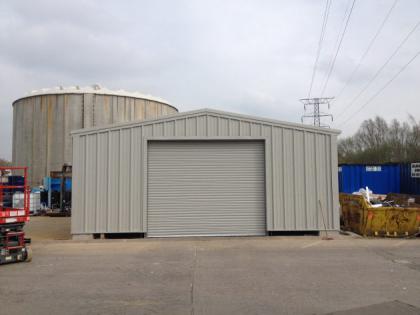 Simple Steel Storage Building